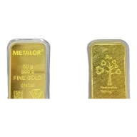50g Metalor Gold Bar