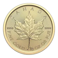 1/2 Ounce Gold Maple Leaf