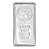 Perth Mint 1 kilo Silver Bar