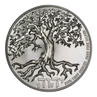 2021 5 oz Tree of Life Silver Coin - High Relief