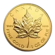 2001 Canada 1 oz Gold Maple Leaf BU