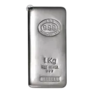 1 Kilo JBR Silver Bar