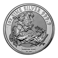 Pre-Owned 1 oz The Valiant Silver Coin