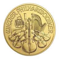 Austrian Gold Philharmonic 1/4 Ounce - Random Year
