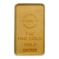1oz Gold OMC Bar