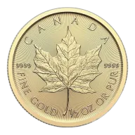 2026 Canada 1/2 Oz Gold Maple Leaf (BU)