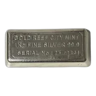 1 Kilo Silver Bar