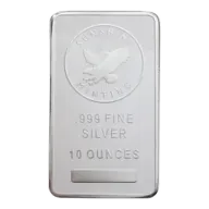 10 OZ SILVER BAR VARIOUS BRANDS