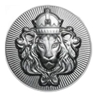 2 oz Silver Round - Scottsdale Lion Stacker