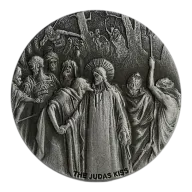 2020 Judas Kiss Biblical Series 2oz Silver Coin