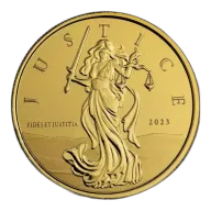 1 oz Lady Justice Gold Coin