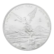 2010 Libertad One Ounce Silver Mexican Bullion Coin