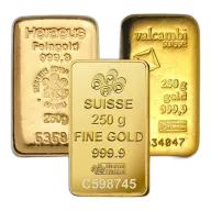 250 Gram Gold Bar