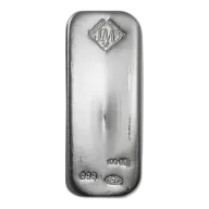 Johnson Matthey Silver Bar 100 oz