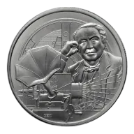 2023 Thomas Edison Icons of Inspiration 1oz 999 Silver Bullion Coin
