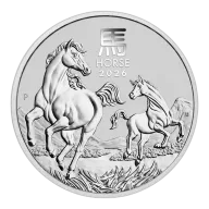 2026 Australian Lunar Series III: Year of the Horse 1 kilo Silver Coin