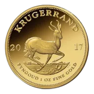 1 oz Gold Krugerrand: 22K South African Gold Coin
