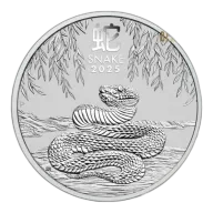 Perth Mint 2025 Year of the Snake 2oz Silver Coin in Capsule (2oz)