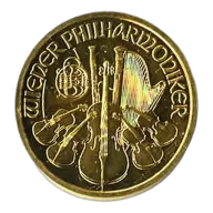 Austrian Gold Philharmonic 1/2 Ounce - Random Year