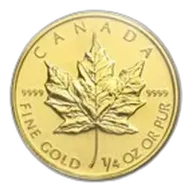 2008 Canada 1/4 oz Gold Maple Leaf BU