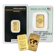 1/10th oz Gold Bar - Design Our Choice