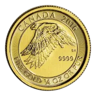 Canada $10 Quarter Ounce Gold Falcon 2016 BU