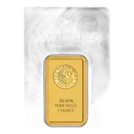 1 oz Perth Mint Gold Bar