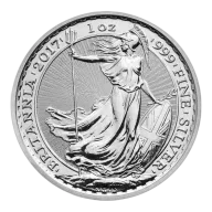 Pre-Owned 1 oz Britannia Silver Coin