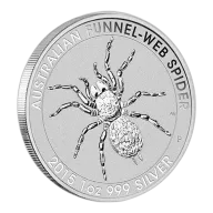 1 oz Perth Mint Funnel Web Spiders