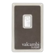 2.5 gram Platinum Bar - Valcambi