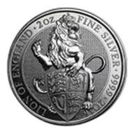 Pre-Owned 2 oz Queen's Beasts