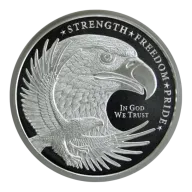 1 oz Silver Round Eagle Golden State Mint
