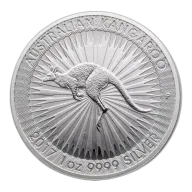 Australian 1oz Silver Kangaroo - Backdated