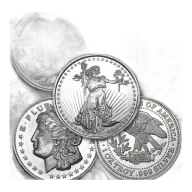 Silver Bullion 1 oz Round .999 fine (Manufacturer Our Choice)