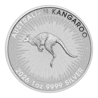 2026 $1 Silver Australian Kangaroo 1 oz Brilliant Uncirculated
