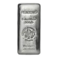 10 oz Silver Bar - Argor-Heraeus w/COA