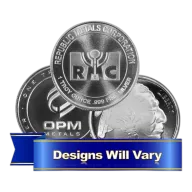1 Troy oz Silver Round .999 Fine Secondary Market