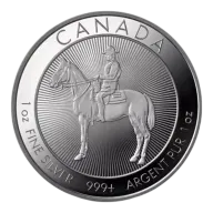 1oz Silver Rounds - RCMP