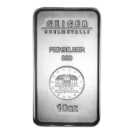 10 oz Geiger Original Silver Bar