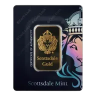 Scottsdale Mint | 1 Oz Lion Gold Bar (In Assay)
