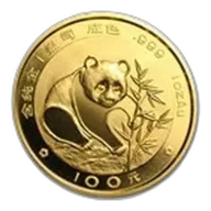 1 oz Panda Gold Coin