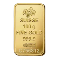 100g Fortuna Gold Bar