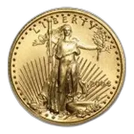 2004 1/10 oz American Gold Eagle BU