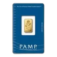 2.5 gram Gold Bar - PAMP Suisse Rosa (In Assay)