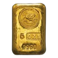 Australian 5 oz Gold Bar Cast (Pre-Owned)