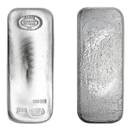 100 Ounce Asahi Silver Bar