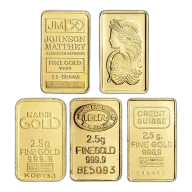 Pre-Owned 2.5g Gold Bar