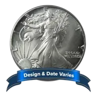 Pre-Owned 1 oz American Silver Eagle Silver Coin