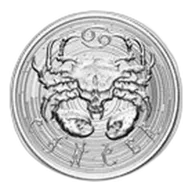 1 oz Silver Round - Cancer (Zombie Zodiacs)