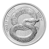 1 oz Silver Round - 2025 APMEX Year of the Snake (Series 2)